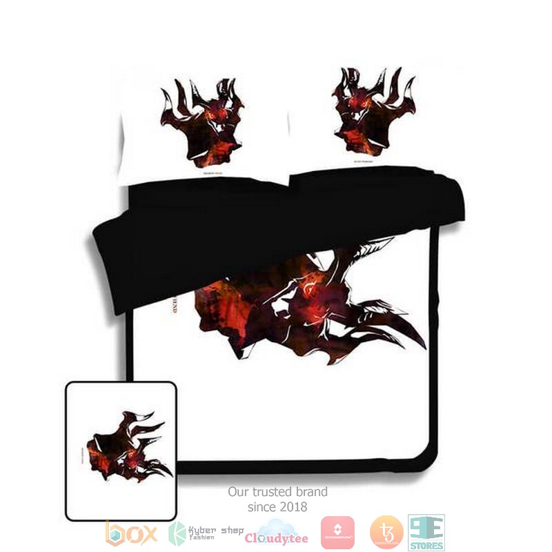 Shadow Fiend Art Bedding Set Shadow Fiend Art Bedding Set