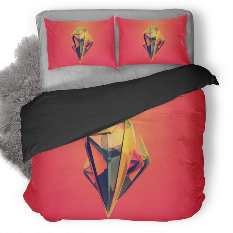 Shapes Facelts Geometry Jl Duvet Cover and Pillowcase Set Bedding Set Shapes Facelts Geometry Jl Duvet Cover and Pillowcase Set Bedding Set