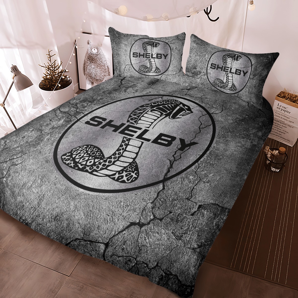 Shelby Cracked Art Bedding Set Shelby Cracked Art Bedding Set