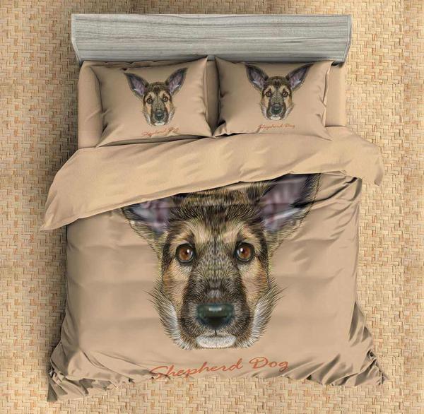 Shepherd Dog Duvet Cover and Pillowcase Set Bedding Set Shepherd Dog Duvet Cover and Pillowcase Set Bedding Set