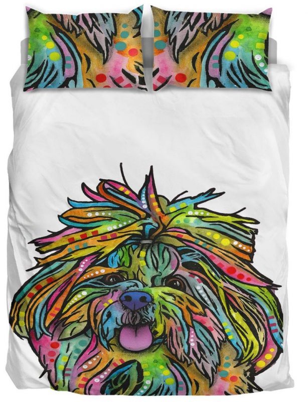 Shih Tzu Duvet Cover and Pillowcase Set Bedding Set Shih Tzu Duvet Cover and Pillowcase Set Bedding Set