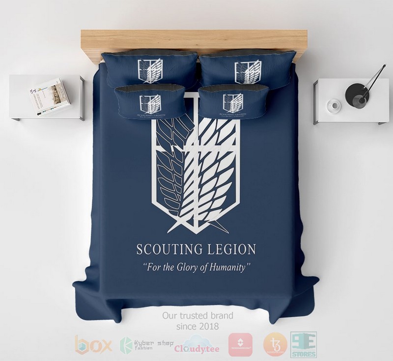 Shingeki-No-Kyojin-For-The-Glory-Of-Humanity-Embossed-Attack-On-Titan-Bedding-Set-2