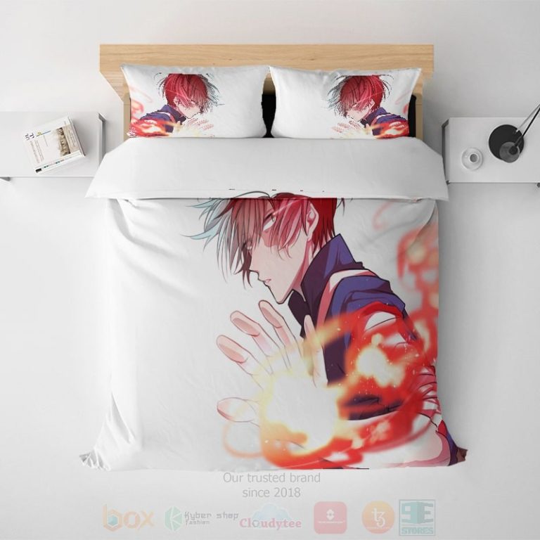 Shoto-Todoroki-Flame-Style-Mha-Bedding-Set-1