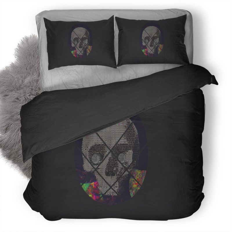 Skull Abstract Art 49 Duvet Cover and Pillowcase Set Bedding Set Skull Abstract Art 49 Duvet Cover and Pillowcase Set Bedding Set