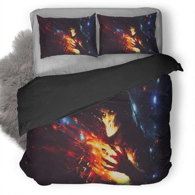 Skull Burning Hands Painting Digital Art 1O Duvet Cover and Pillowcase Set Bedding Set Skull Burning Hands Painting Digital Art 1O Duvet Cover and Pillowcase Set Bedding Set