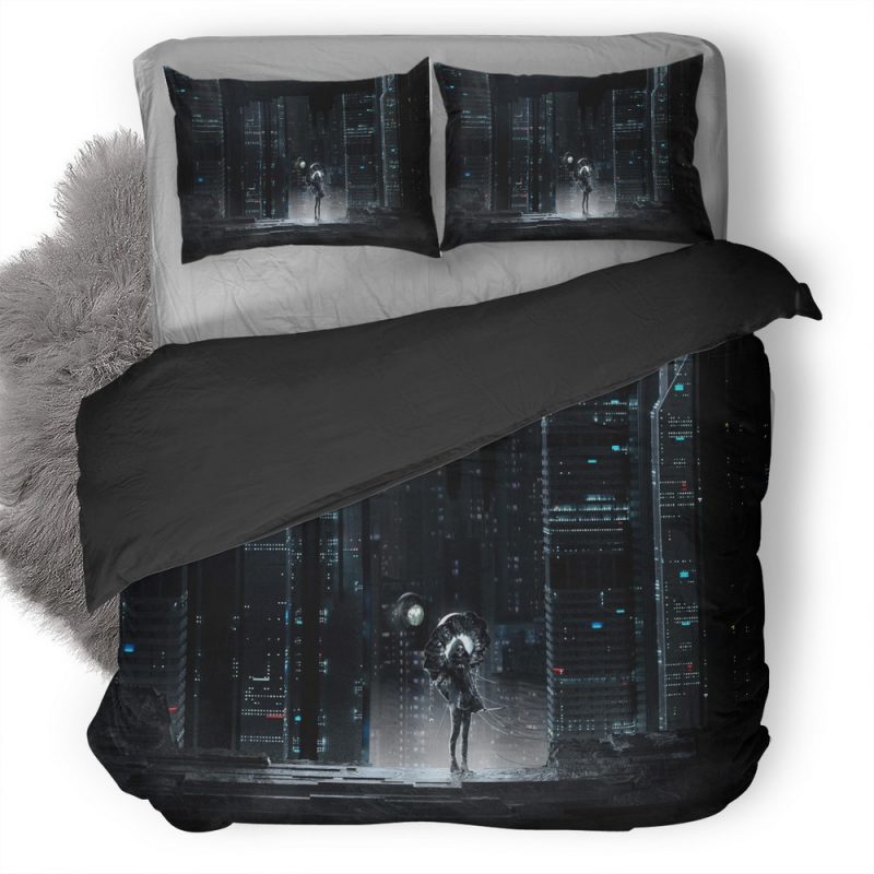 Skull Ghost Cityscape Dark Night Rf Duvet Cover and Pillowcase Set Bedding Set Skull Ghost Cityscape Dark Night Rf Duvet Cover and Pillowcase Set Bedding Set