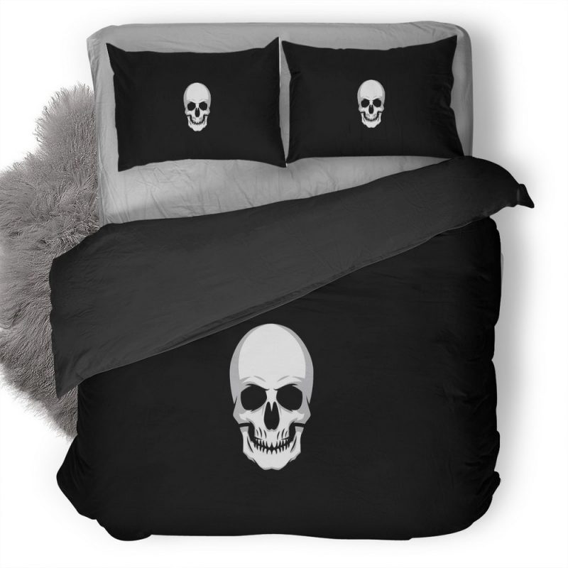 Skull Logo Uz Duvet Cover and Pillowcase Set Bedding Set Skull Logo Uz Duvet Cover and Pillowcase Set Bedding Set