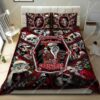 Skull When Youre Dead Inside But Its Christmas Full Printing Bedding Set