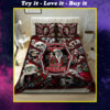 Skull When Youre Dead Inside But Its Christmas Full Printing Bedding Set- Maria