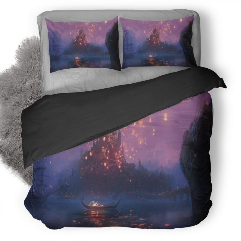 Sky Lanters Sailing Ship Dreamy Artwork G6 Duvet Cover and Pillowcase Set Bedding Set Sky Lanters Sailing Ship Dreamy Artwork G6 Duvet Cover and Pillowcase Set Bedding Set