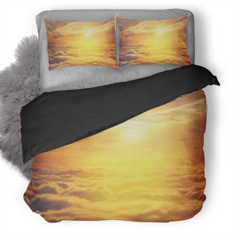 Sky Sun Illustration Artwork Ks Duvet Cover and Pillowcase Set Bedding Set Sky Sun Illustration Artwork Ks Duvet Cover and Pillowcase Set Bedding Set