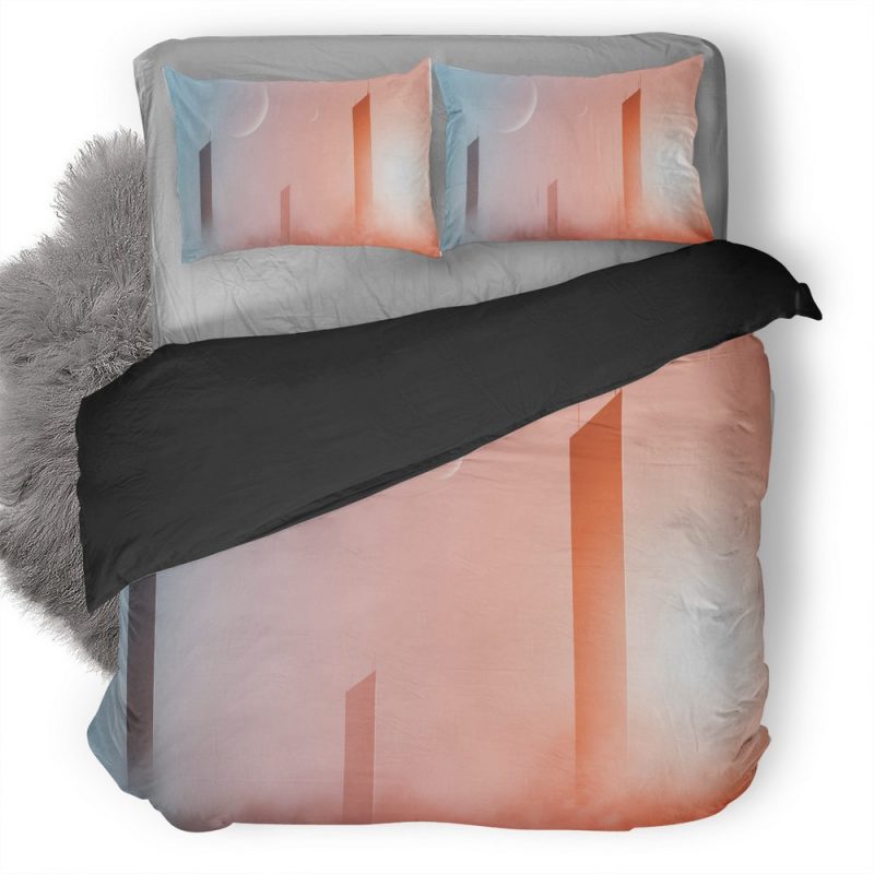 Skycrapper Minimalism 8B Duvet Cover and Pillowcase Set Bedding Set Skycrapper Minimalism 8B Duvet Cover and Pillowcase Set Bedding Set