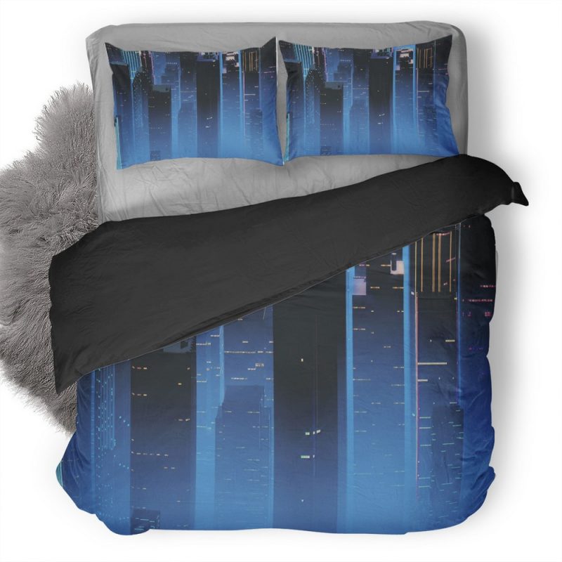 Skyscraper Buildings Minimalist Bu Duvet Cover and Pillowcase Set Bedding Set Skyscraper Buildings Minimalist Bu Duvet Cover and Pillowcase Set Bedding Set