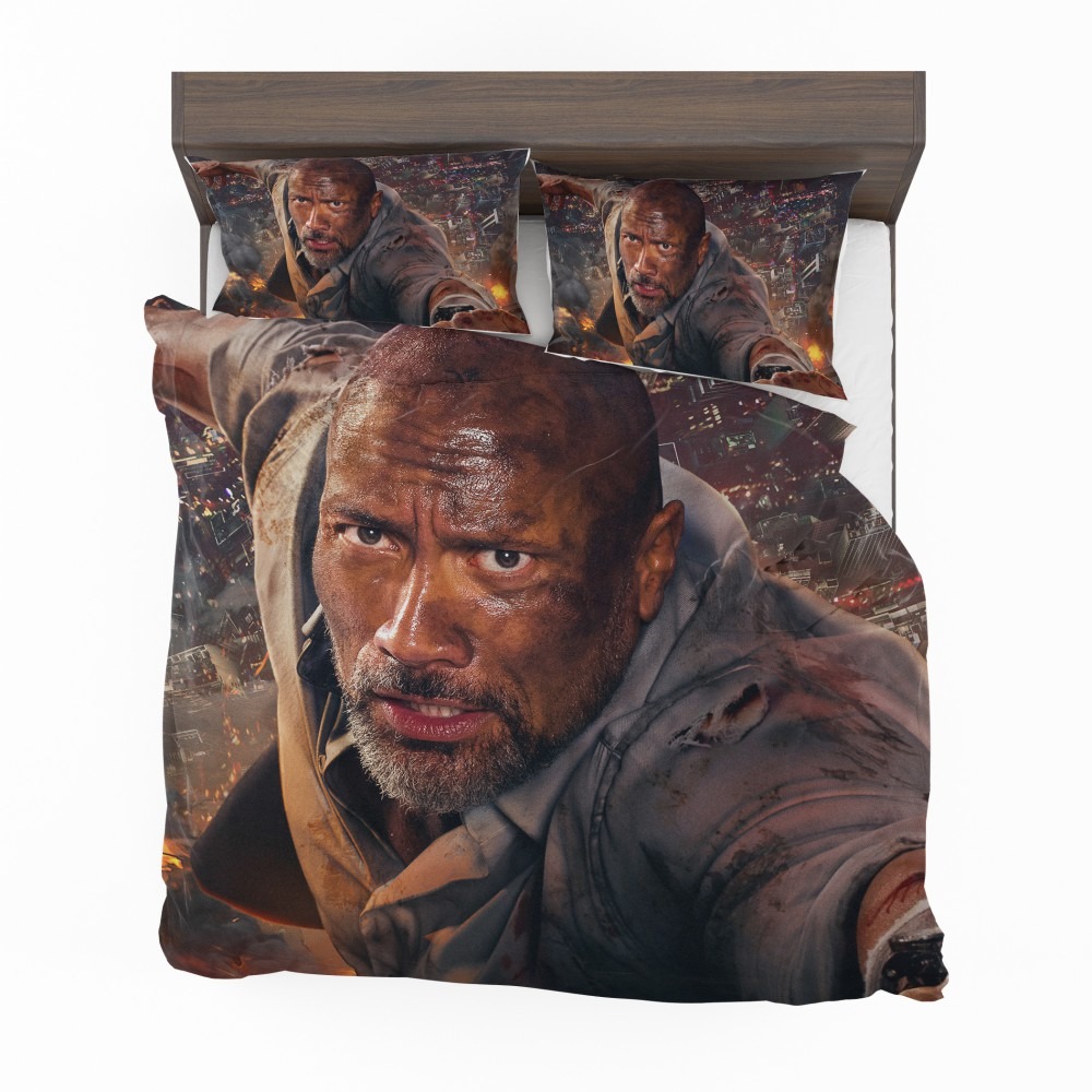 Skyscraper-Movie-Dwayne-Johnson-Bedding-Set-1