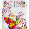 Sleep Like A Free Spirit Duver Duvet Cover and Pillowcase Set Bedding Set