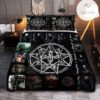 Slipknot Black Quilt Bedding Set
