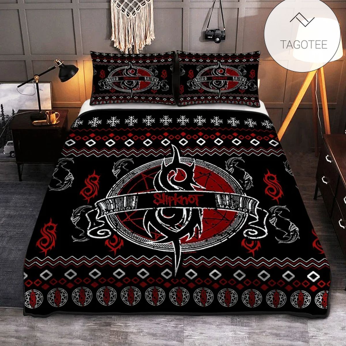 Slipknot Dragon Quilt Bedding Set Slipknot Dragon Quilt Bedding Set