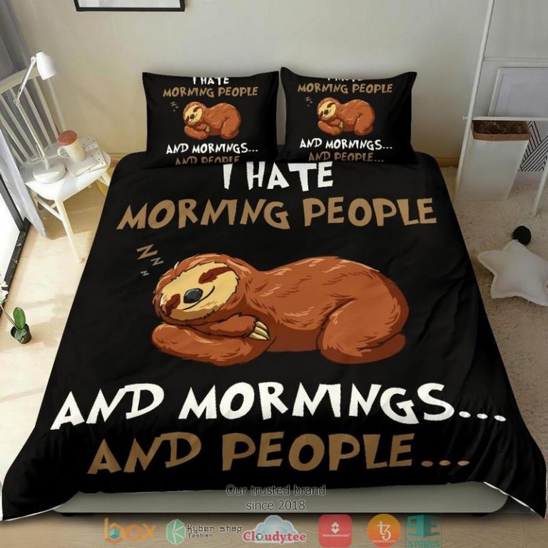 Sloth-I-Hate-Morning-People-Bedding-Set-1