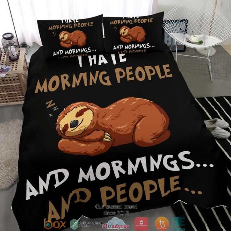 Sloth-I-Hate-Morning-People-Bedding-Set-2
