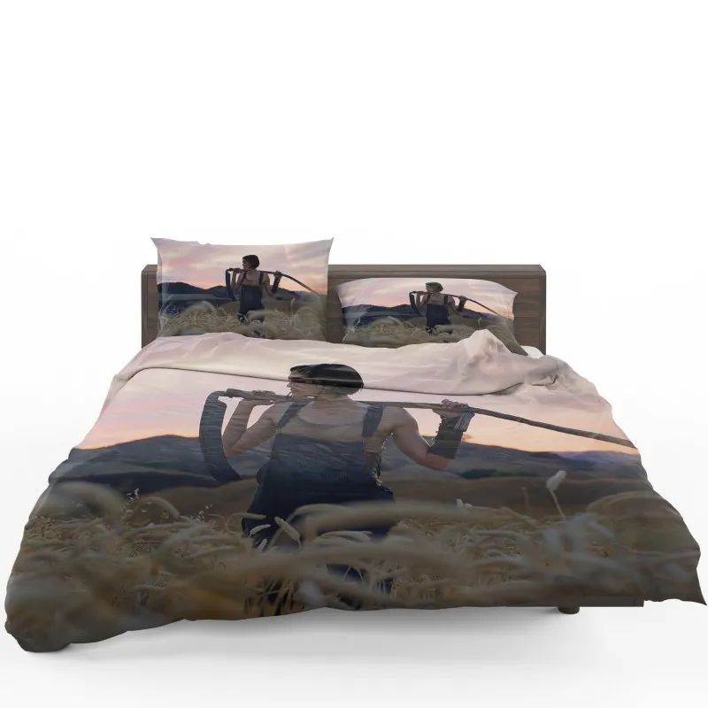 Sofia Boutella as Kora Rebel Moons Warrior Bedding Set Sofia Boutella as Kora Rebel Moons Warrior Bedding Set