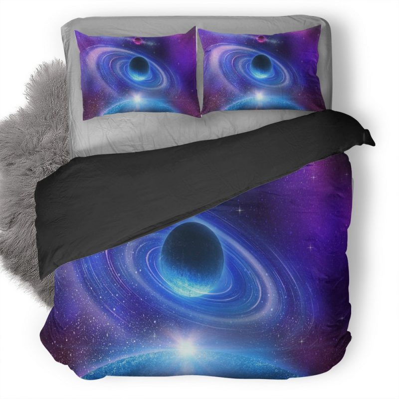 Solar System Colorful Digital Art Xi Duvet Cover and Pillowcase Set Bedding Set Solar System Colorful Digital Art Xi Duvet Cover and Pillowcase Set Bedding Set