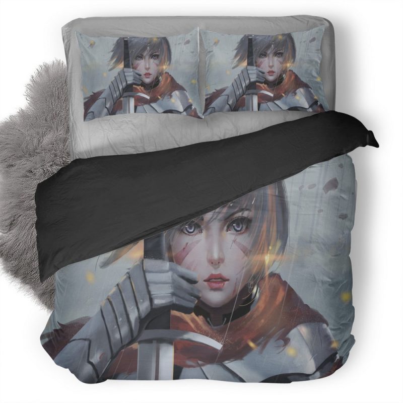 Solider Women Sword Hu Duvet Cover and Pillowcase Set Bedding Set Solider Women Sword Hu Duvet Cover and Pillowcase Set Bedding Set