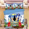 Sonic Generations Duver Duvet Cover and Pillowcase Set Bedding Set