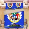 Sonic The Hedgehog 2214 Duvet Cover and Pillowcase Set Bedding Set
