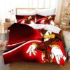 Sonic The Hedgehog 2228 Duvet Cover and Pillowcase Set Bedding Set