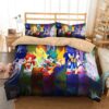 Sonic The Hedgehog Duvet Cover and Pillowcase Set Bedding Set 800