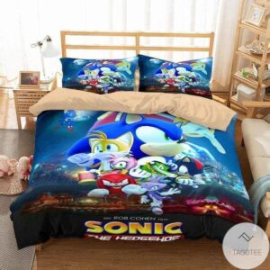 Sonic The Hedgehog Movie Bedding Set
