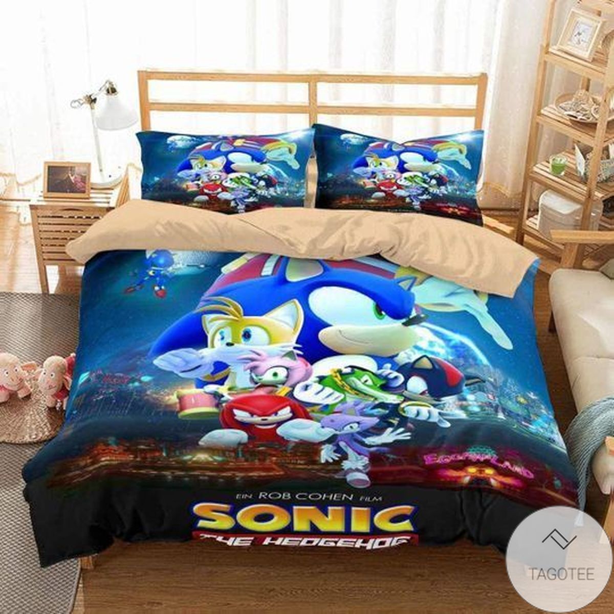 Sonic The Hedgehog Movie Bedding Set Sonic The Hedgehog Movie Bedding Set