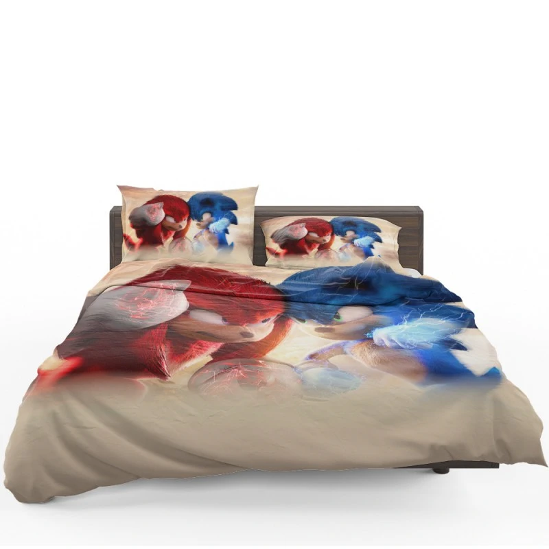 Sonic the Hedgehog 2 Movie Knuckles the Echidna Bedding Set Sonic the Hedgehog 2 Movie Knuckles the Echidna Bedding Set