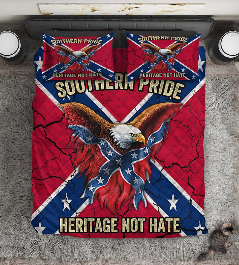 Southern-Pride-Heritage-Not-Hate-Quilt-Bedding-Set-2