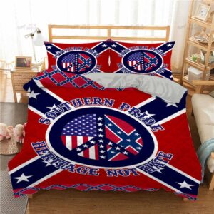 Southern Pride Heritage Not Hate Quilt Bedding Set