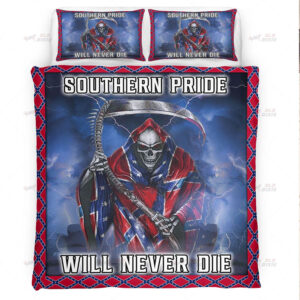Southern Pride Will Never Die Quilt Bedding Set