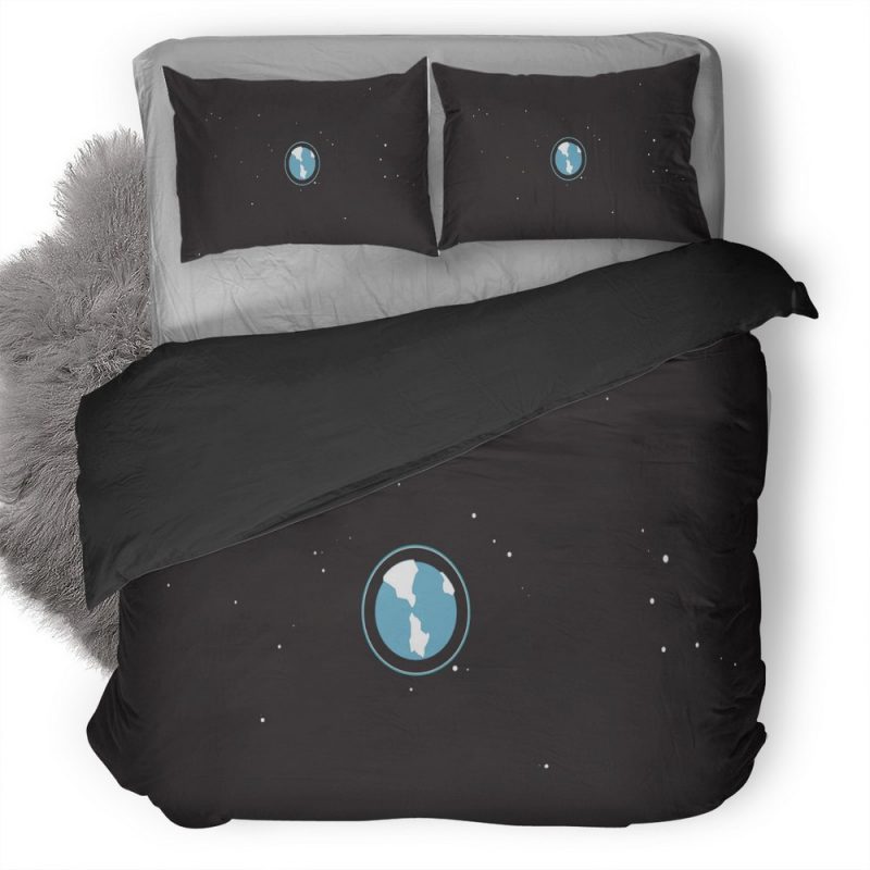Space Minimalism Duvet Cover and Pillowcase Set Bedding Set Space Minimalism Duvet Cover and Pillowcase Set Bedding Set