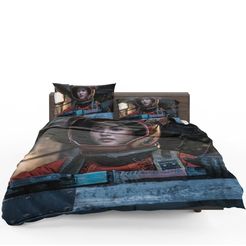 Space Sweepers Movie Kim Tae-ri Captain Jang Bedding Set Space Sweepers Movie Kim Tae-ri Captain Jang Bedding Set