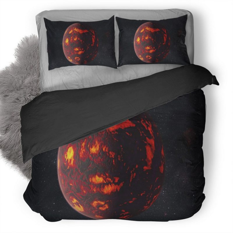 Space Universe Planet Exoplanet Burning Stars Bz Duvet Cover and Pillowcase Set Bedding Set Space Universe Planet Exoplanet Burning Stars Bz Duvet Cover and Pillowcase Set Bedding Set