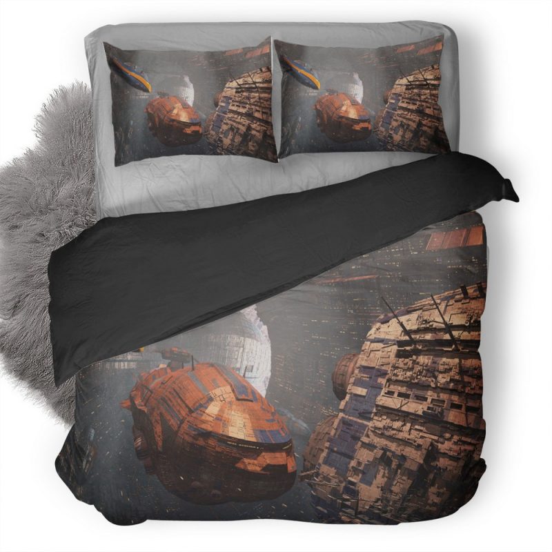 Spacecraft Scifi 54 Duvet Cover and Pillowcase Set Bedding Set Spacecraft Scifi 54 Duvet Cover and Pillowcase Set Bedding Set