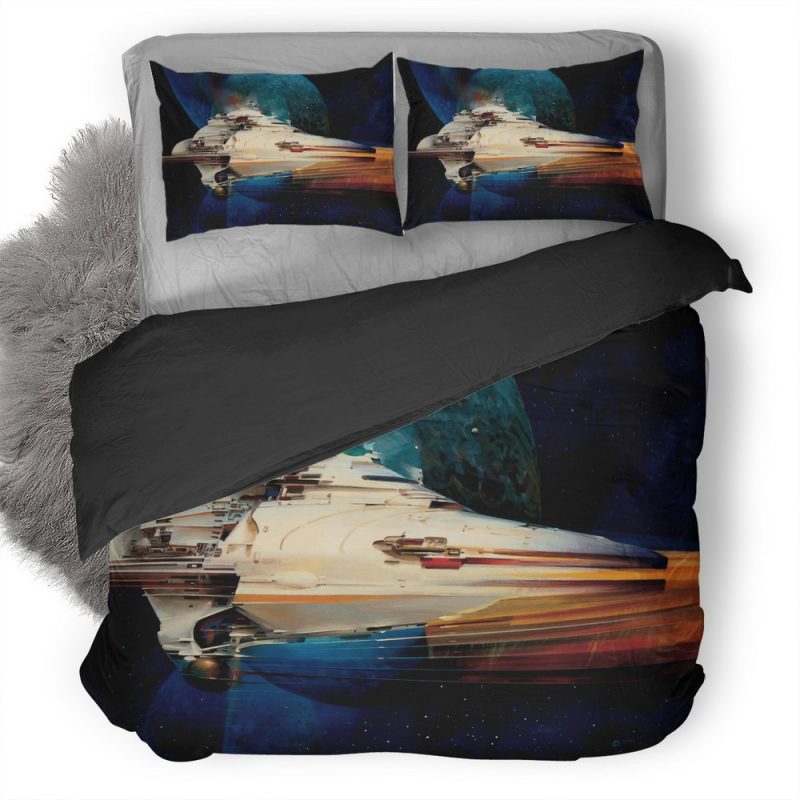 Spaceship Change In Direction Pt Duvet Cover and Pillowcase Set Bedding Set Spaceship Change In Direction Pt Duvet Cover and Pillowcase Set Bedding Set