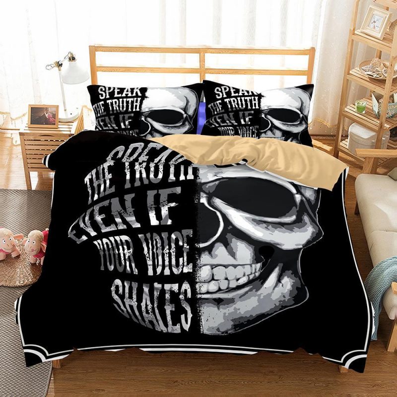 Speak The Truth Duvet Cover and Pillowcase Set Bedding Set Speak The Truth Duvet Cover and Pillowcase Set Bedding Set