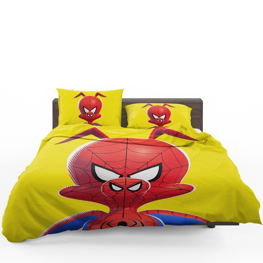 Spider-Man Into The Spider-Verse Movie Kids Bedding Set Spider-Man Into The Spider-Verse Movie Kids Bedding Set