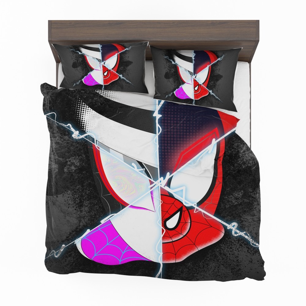 Spider-Man-Into-The-Spider-Verse-Movie-Marvel-Cinematic-Universe-Bedding-Set-1