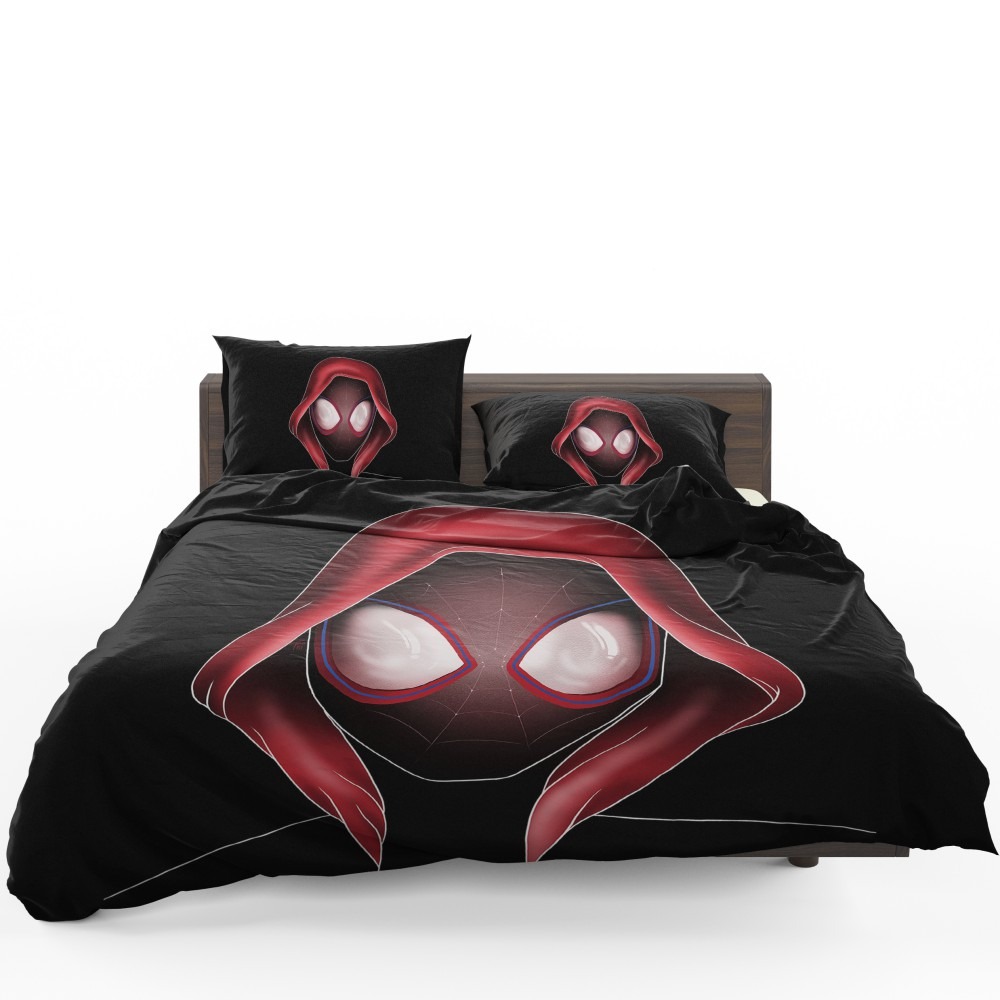 Spider-Man Into The Spider-Verse Movie Miles Morales MCU Bedding Set Spider-Man Into The Spider-Verse Movie Miles Morales MCU Bedding Set