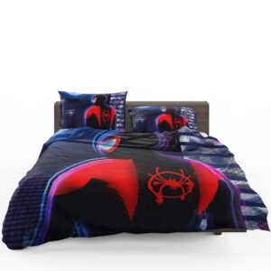 Spider-Man Into The Spider-Verse Movie Miles Morales Marvel Comics Bedding Set