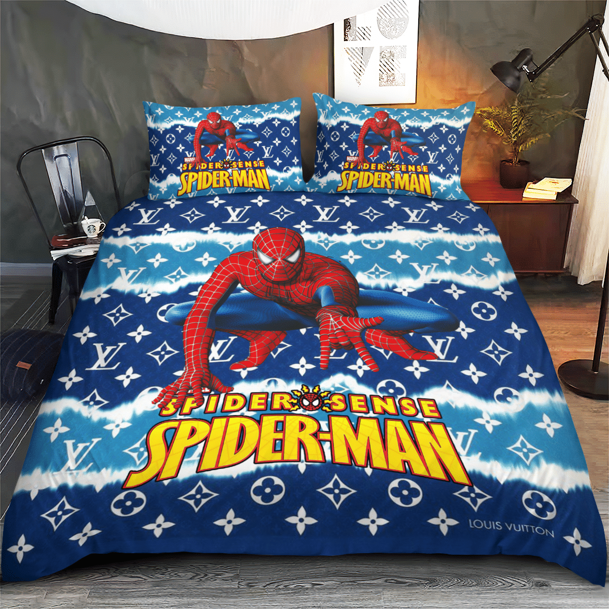 Spider Man Louis Vuitton Bedding Set Spider Man Louis Vuitton Bedding Set