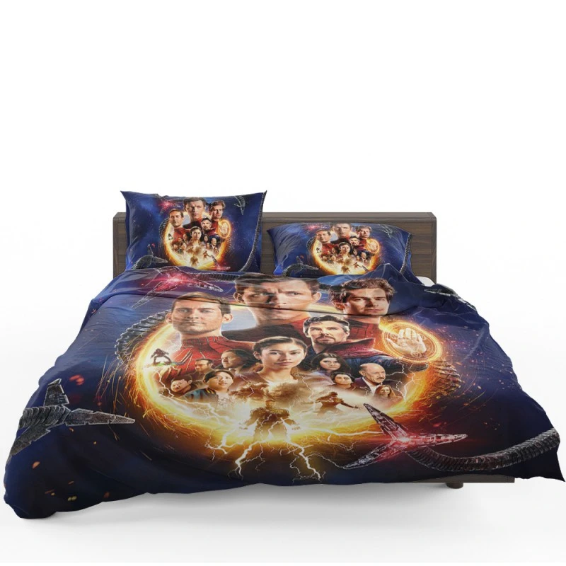 Spider-Man No Way Home Movie Bedding Set Spider-Man No Way Home Movie Bedding Set