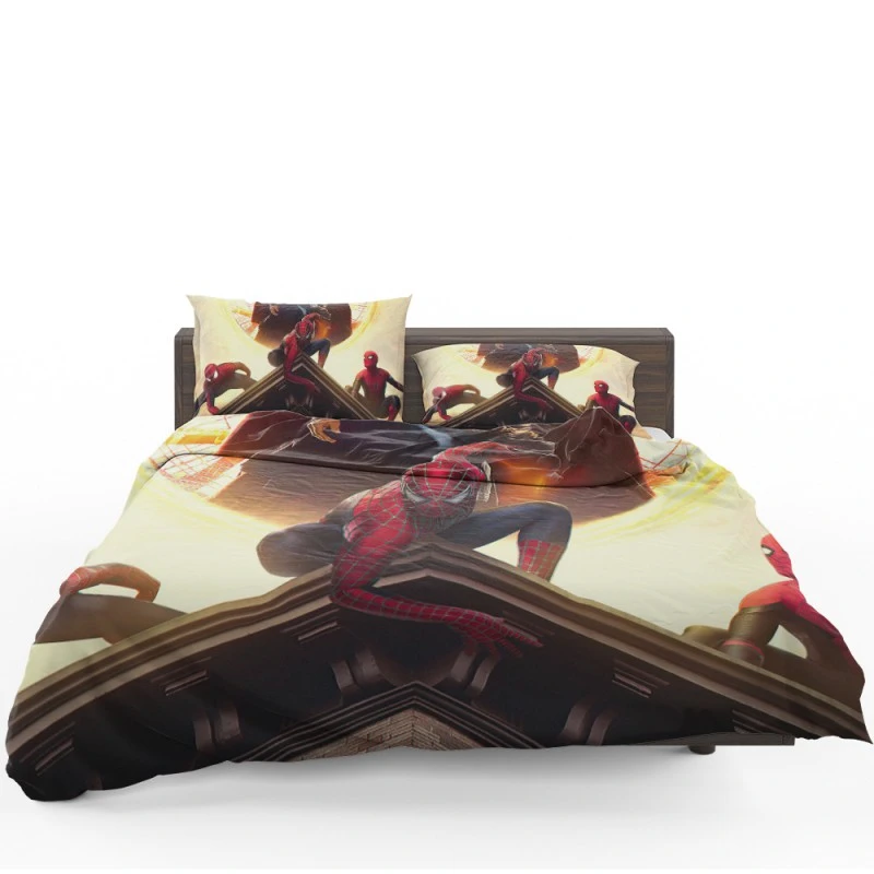 Spider-Man No Way Home Movie Peter Parker Bedding Set Spider-Man No Way Home Movie Peter Parker Bedding Set