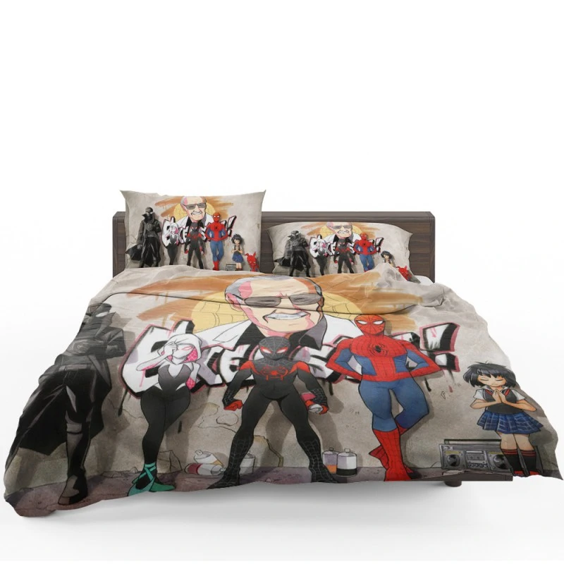 Spider-Man Spider-Verse Movie Bedding Set Spider-Man Spider-Verse Movie Bedding Set